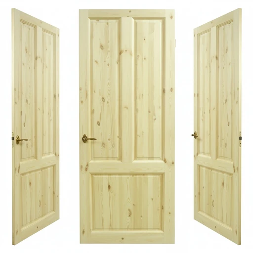 Дверь 40*1000*2000 сосна массив глухая Классика